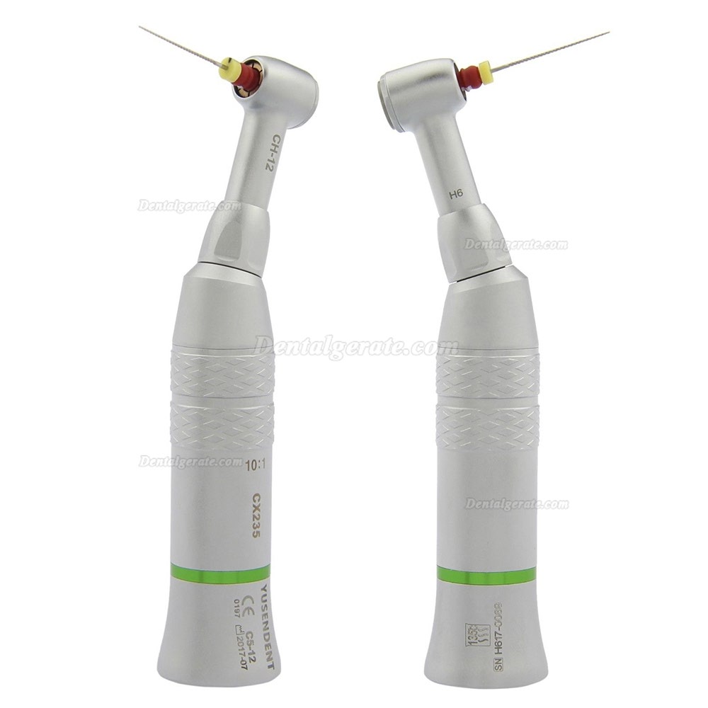 Yusendent CX235C5-12 10: 1 Reduktion Endodontie Winkelst&uuml;ck 90&deg;Handst&uuml;ck Handfeile
